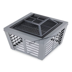 LIVIVO Veneziano 30" Outdoor Fire Pit with BBQ Grill