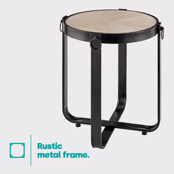 LIVIVO KORI Wooden Coffee Side Table - Additional view 2