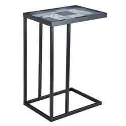 C-Shaped Sofa Side Table Coffee Laptop End Table Living Room Snack Desk Storage