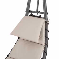 LIVIVO Sun Lounger Chair with Canopy - Garden Swing Hammock - Additional view 7