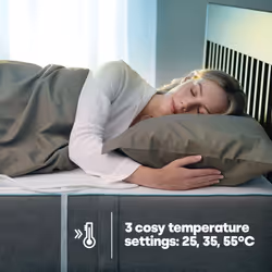 LIVIVO Electric Under Blanket with 3 Heat Settings, Single King Size - Small