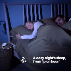 LIVIVO Electric Under Blanket with 3 Heat Settings, Single King Size - Large with Dual Controls