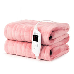 LIVIVO Heated Cosy Electric Blanket - Pink