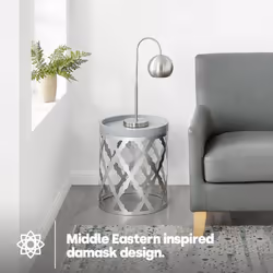 LIVIVO Side End Table for Living Room/Office/Sofa/Bedside/Home Storage