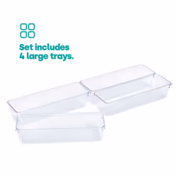 LIVIVO Drawer Storage Organiser - 4PCS LARGE - Additional view 6
