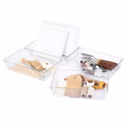 LIVIVO Drawer Storage Organiser - 4PCS EXTRA LARGE