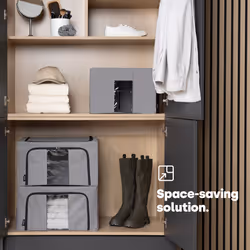 LIVIVO Set of 3 Fabric Foldable Storage Bags - Additional view 6