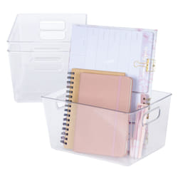 LIVIVO Clear 3Pc Fridge & Storage Organiser Set - LARGE