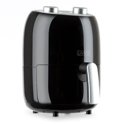 LIVIVO 2L Rapid Air Fryer Oven - Healthy, Low-Fat, Oil-Free Cooking - BLACK
