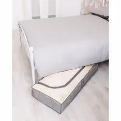 LIVIVO 2 Pcs Underbed Clothes Storage Bags Zipped Organizer Wardrobe Cube Closet Boxes