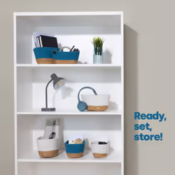 LIVIVO Tulla Seagrass Storage Basket Set - Ecru