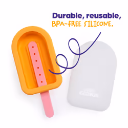 LIVIVO 4-Piece Ice Lolly Mould Set with Sticks