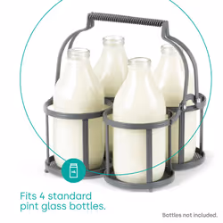 LIVIVO Metal 4 Milk Bottle Holder - Additional view 7