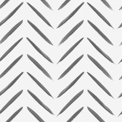 Abstract Chevron Brush Marks Black Paint Wallpaper Holden Decor