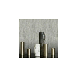 Rasch Montado Charcoal Grey Metallic Gold Cork Effect Wallpaper 279084
