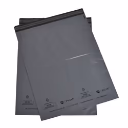 Pilot Grey Opaque Mailing Bags With Self-Adhesive Strip on Lip 700mm x