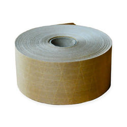 Hazel4D Reinforced Gummed Paper Tape (GSI) 60mm x 150m Buff (Roll) - G