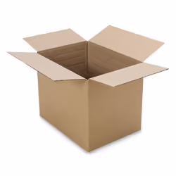 Hazel4D Single Wall Cardboard Cartons 178x178x178mm Brown (Pack 25) -