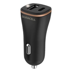 Duracell DR6026A mobile device charger Mobile phone Black Cigar lighter Auto