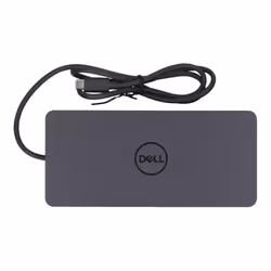 This Dell Universal UD22-130W USB-C Docking Station is an ideal solution for users seeking seamless connectivity. dual displa ...