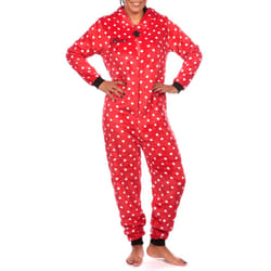 Disney Womens Minnie Mouse Onesie Size Small Red