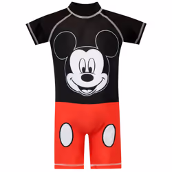Disney Boys' Mickey Mouse Swimsuit Size 3T Red