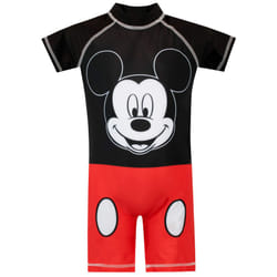 Disney Boys' Mickey Mouse Swimsuit Size 4 Red