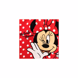 Girls Minnie Mouse Towel Kids Hooded Poncho For Bath Swim or Beach Red One Size
