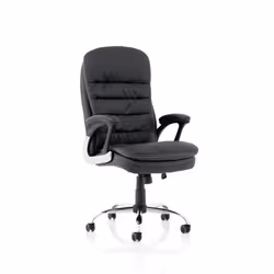 Dynamic Ontario Faux Leather Executive Office Chair Black - EX000237 -
