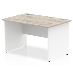 Dynamic Impulse Straight Office Desk W1200 x D800 x H730mm Panel End L