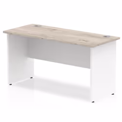 Dynamic Impulse Straight Office Desk W1400 x D600 x H730mm Panel End L