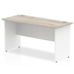 Dynamic Impulse Straight Office Desk W1400 x D600 x H730mm Panel End L