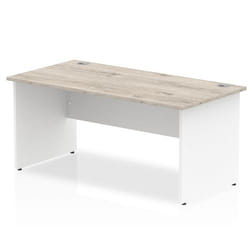 Dynamic Impulse Straight Office Desk W1600 x D800 x H730mm Panel End L