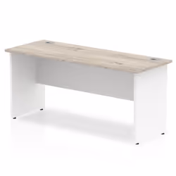 Dynamic Impulse Straight Office Desk W1600 x D600 x H730mm Panel End L