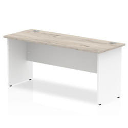 Dynamic Impulse Straight Office Desk W1600 x D600 x H730mm Panel End L