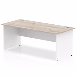 Dynamic Impulse Straight Office Desk W1800 x D800 x H730mm Panel End L