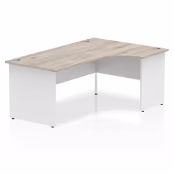 Dynamic Impulse Right Crescent Office Desk W1800 x D1200 x H730mm Cabl