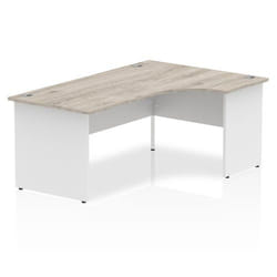 Dynamic Impulse Right Crescent Office Desk W1800 x D1200 x H730mm Cabl
