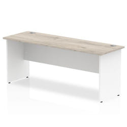 Dynamic Impulse Straight Office Desk W1800 x D600 x H730mm Panel End L