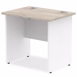 Dynamic Impulse Straight Office Desk W800 x D600 x H730mm Panel End Le