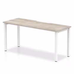 Dynamic Evolve Plus Single Starter, Home office, Office, Straight, Rectangular shape, Grey, Melamine Faced Chipboard (MFC), W ...