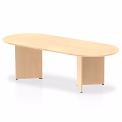 Dynamic Impulse W2400 x D1000 x H730mm Boardroom Table Panel Arrowhead