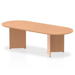 Dynamic Impulse W2400 x D1000 x H730mm Boardroom Table Panel Arrowhead