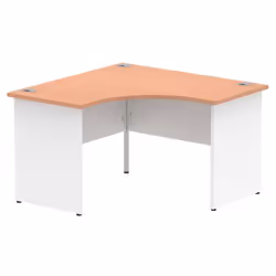 Dynamic Impulse Corner Office Desk W1200 x D1200 x H730mm Panel End Le