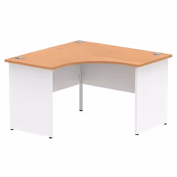 Dynamic Impulse Corner Office Desk W1200 x D1200 x H730mm Panel End Le