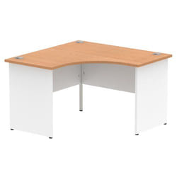 Dynamic Impulse Corner Office Desk W1200 x D1200 x H730mm Panel End Le