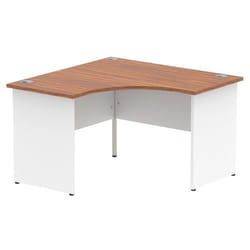 Dynamic Impulse Corner Office Desk W1200 x D1200 x H730mm Panel End Le