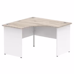 Dynamic Impulse Corner Office Desk W1200 x D1200 x H730mm Panel End Le