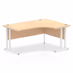 Dynamic Impulse Contract Right Hand Crescent Cantilever Desk W1600 x D