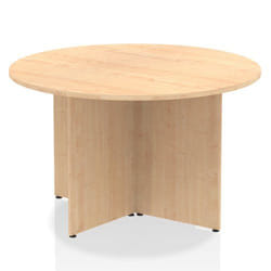 Dynamic Impulse W1200 x D1200 x H730mm Free-Standing Round Table Panel